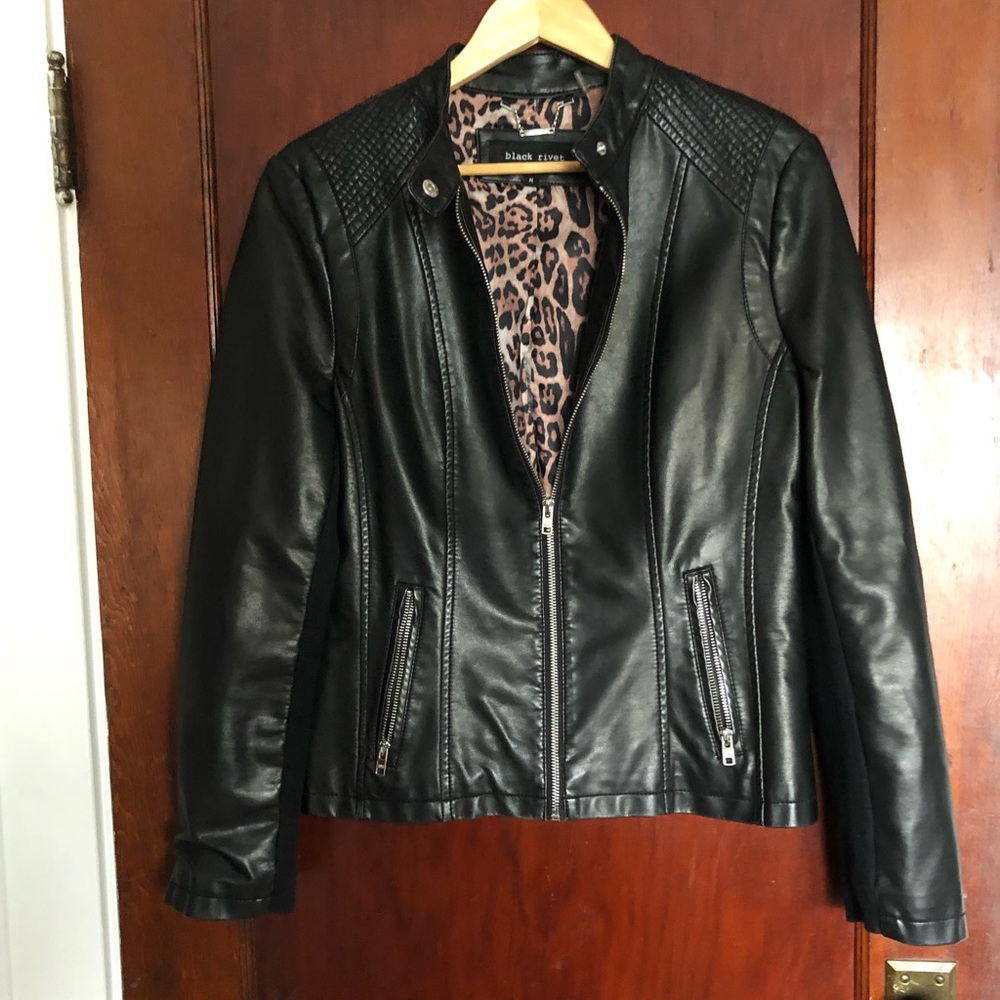 Vegan leather Jacket
